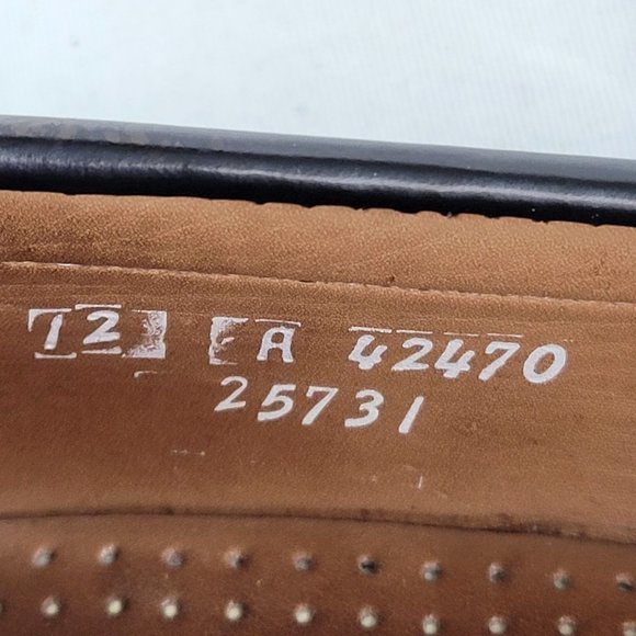 Allen Edmonds Penny Loafer Men's Made in the USA Black Shoes US Size 12A - Picture 9 of 9